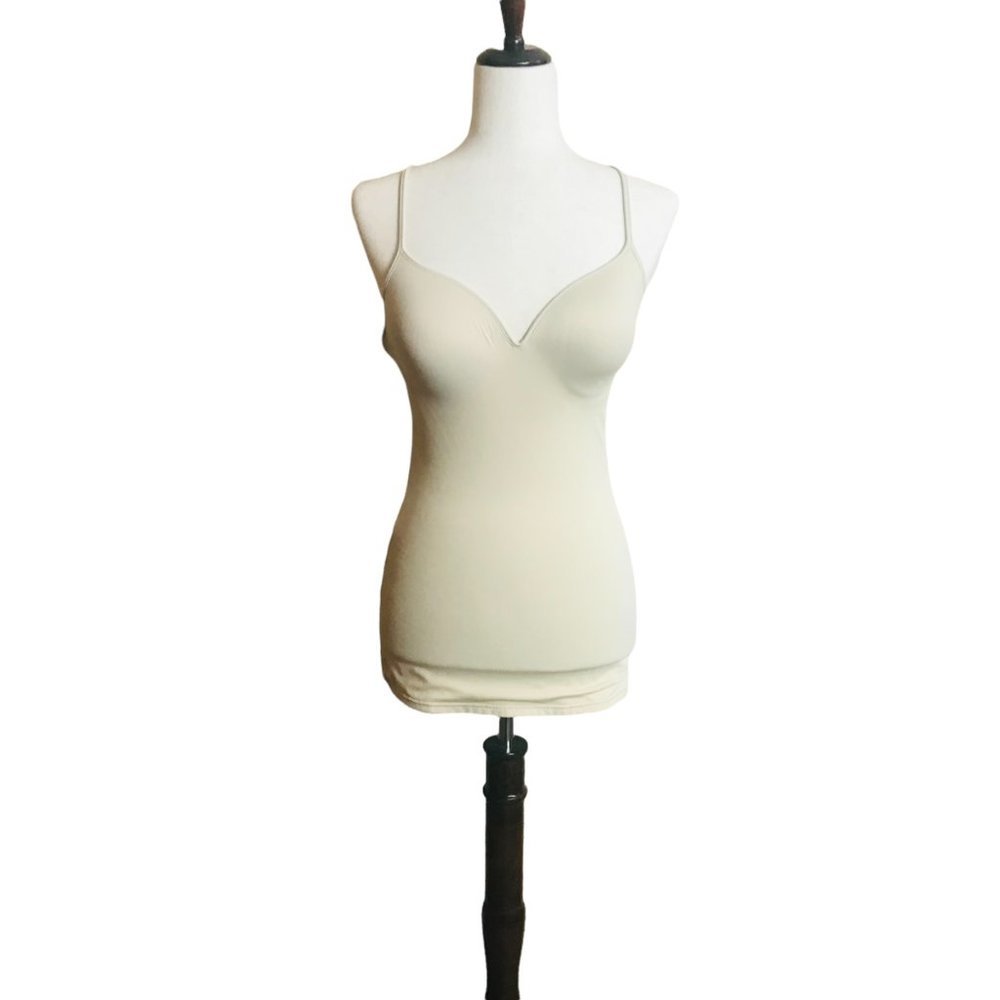 Maidenform Comfort Shapewear Top Women Sz 6 Medium Nylon Spandex Blend